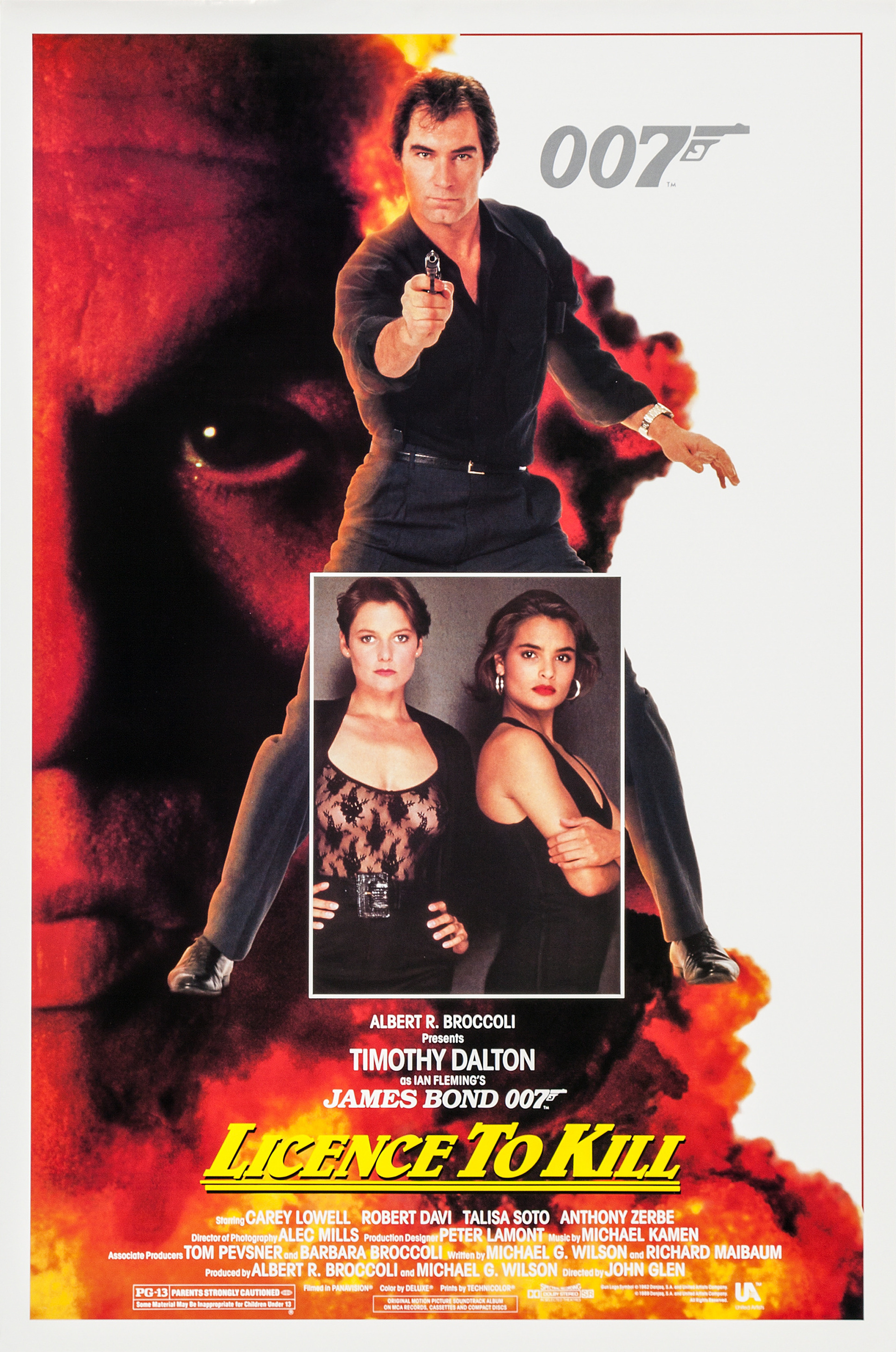 Mega Sized Movie Poster Image for Licence to Kill (#2 of 3)