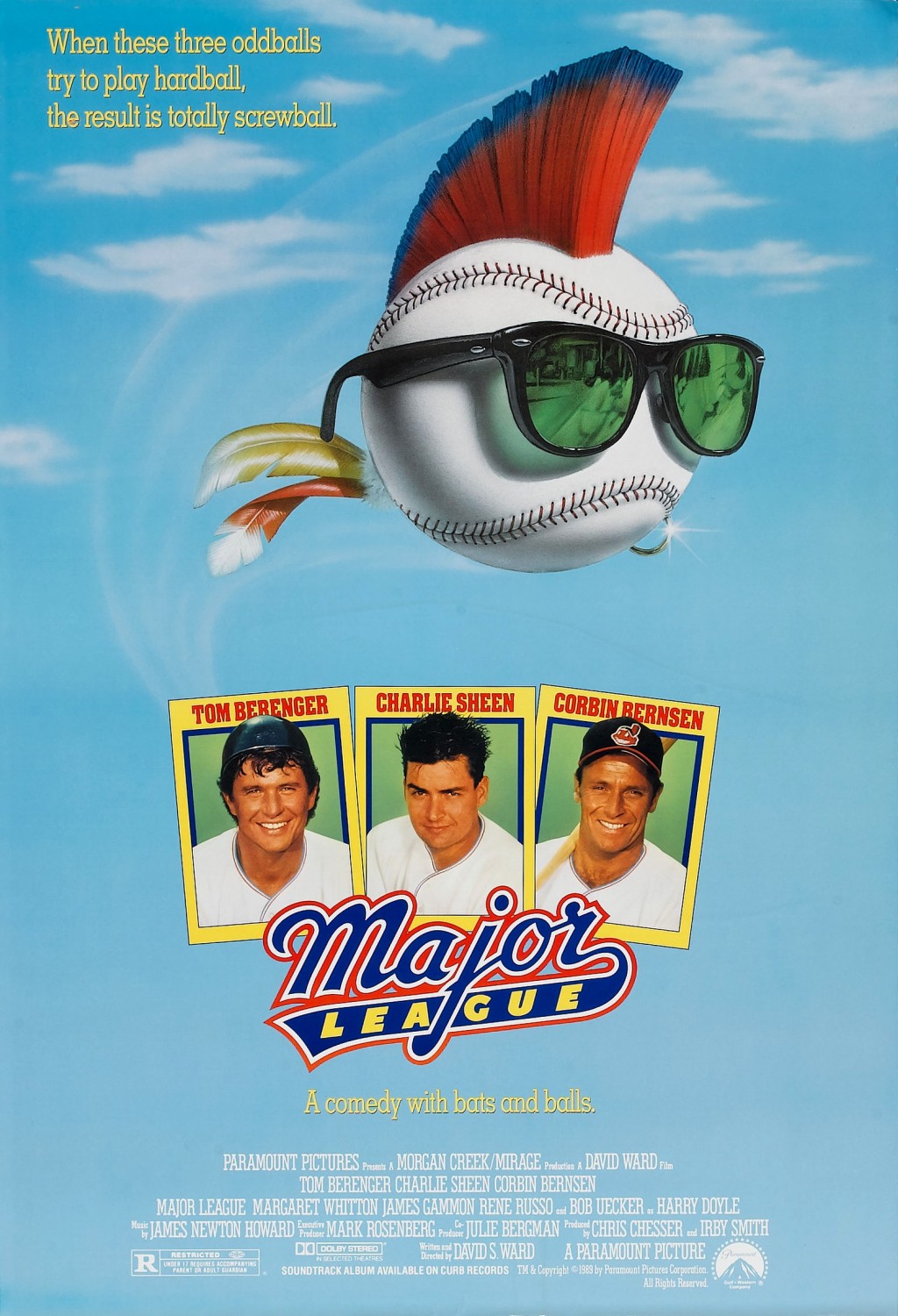 Extra Large Movie Poster Image for Major League 