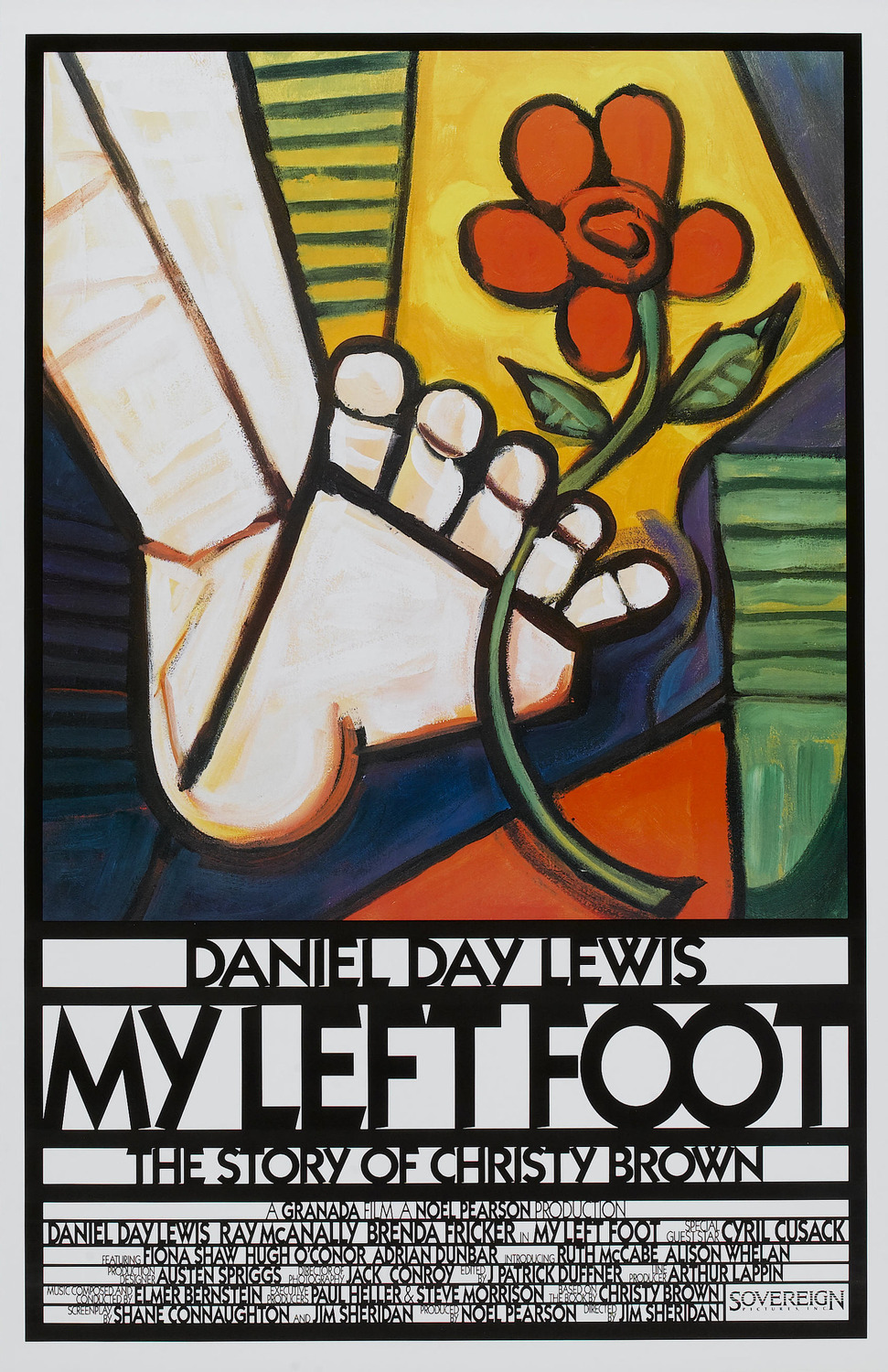 Extra Large Movie Poster Image for My Left Foot (#3 of 3)