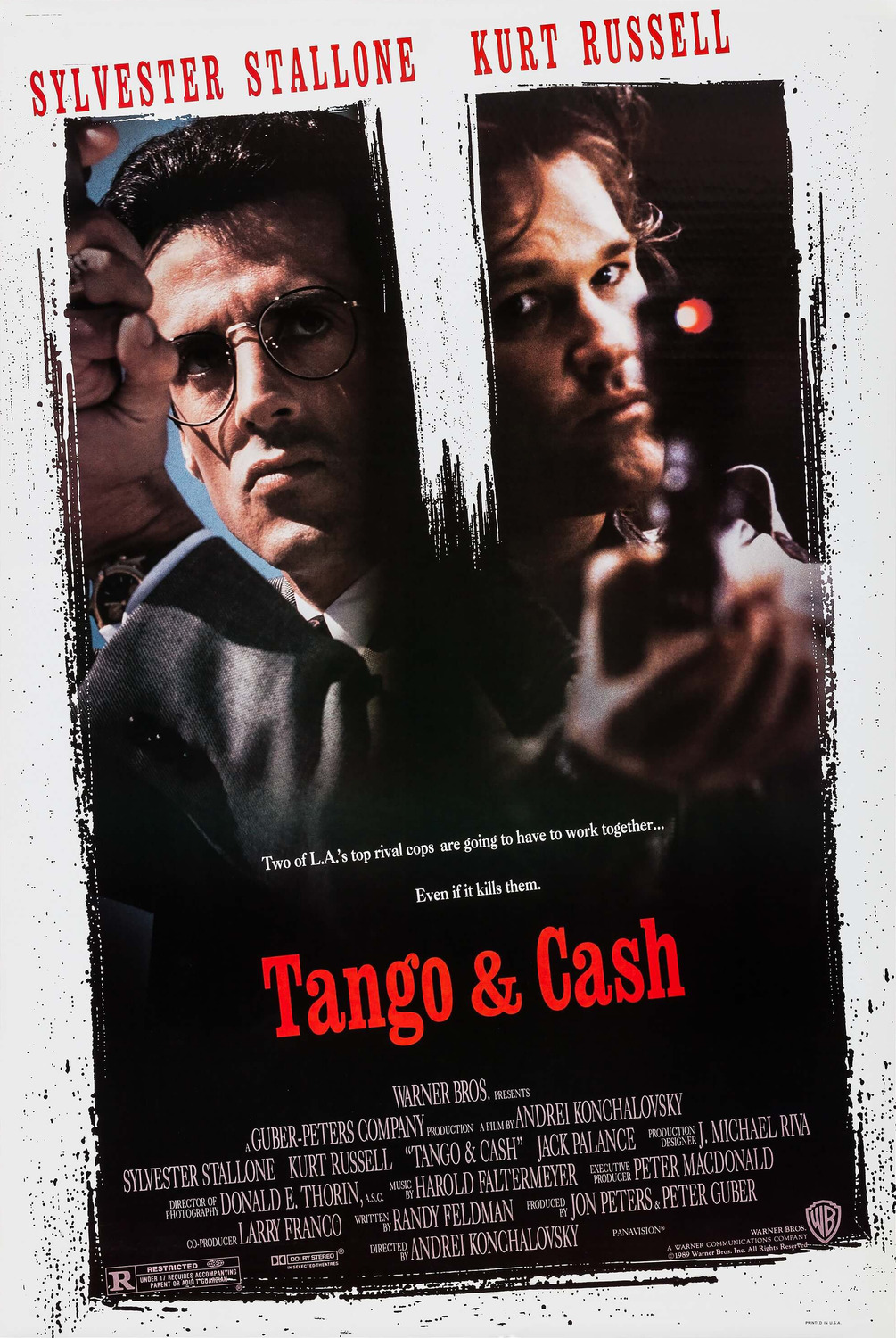 Extra Large Movie Poster Image for Tango & Cash 