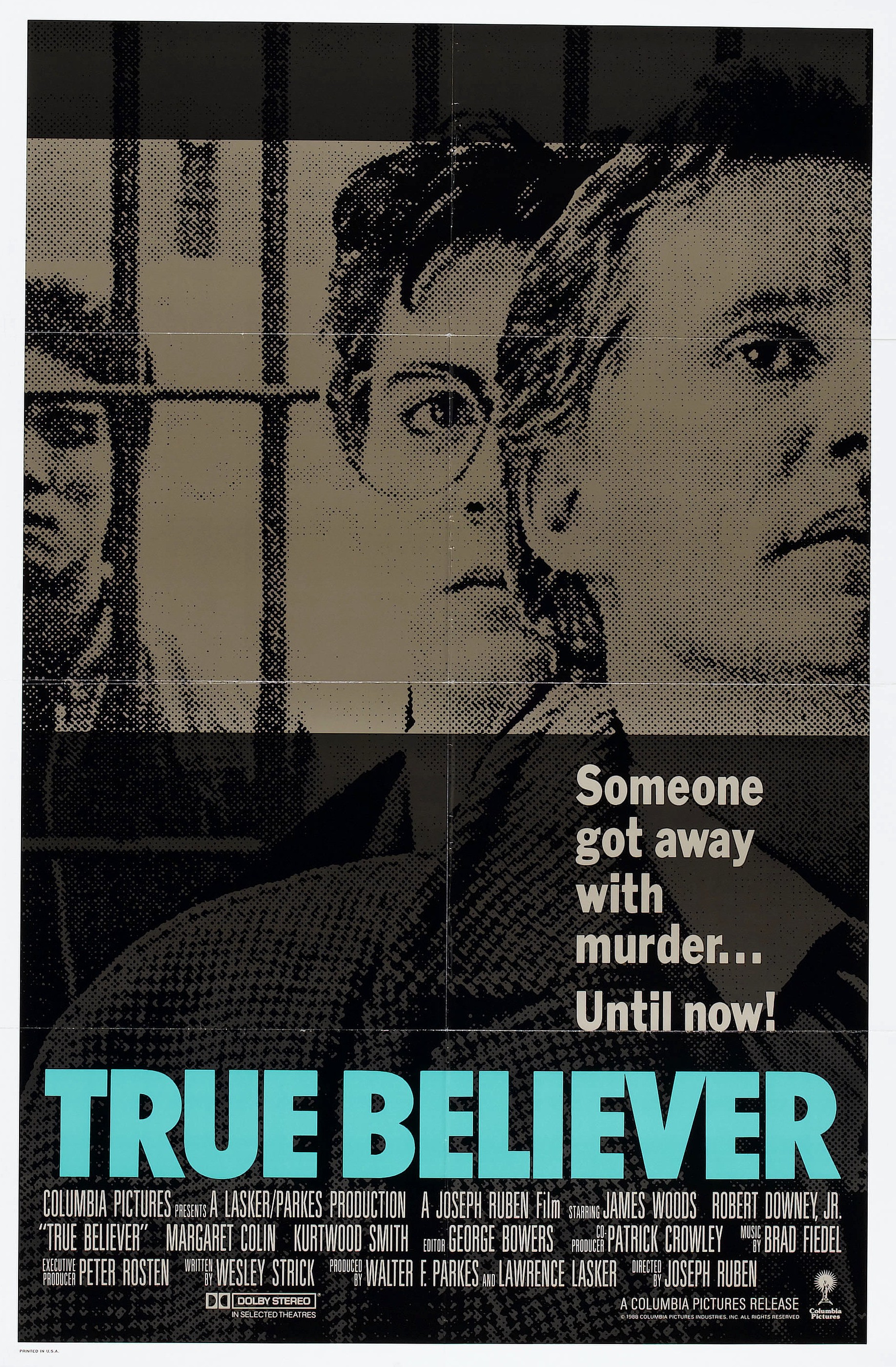 Mega Sized Movie Poster Image for True Believer 