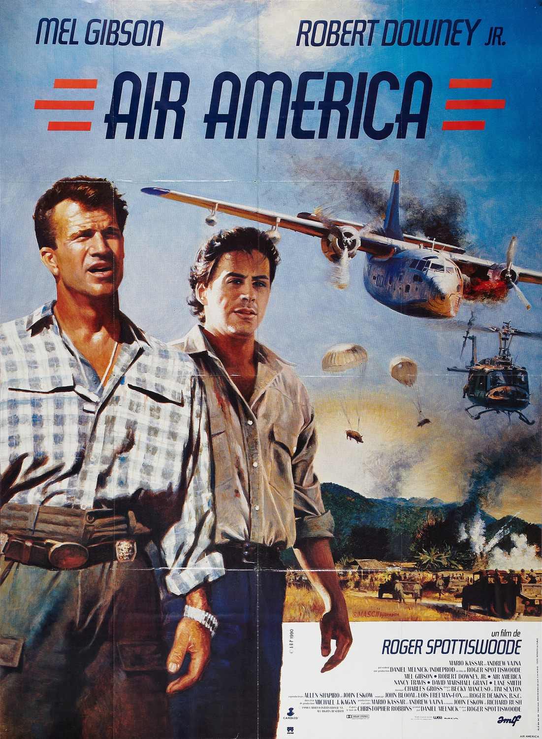 Extra Large Movie Poster Image for Air America (#2 of 3)