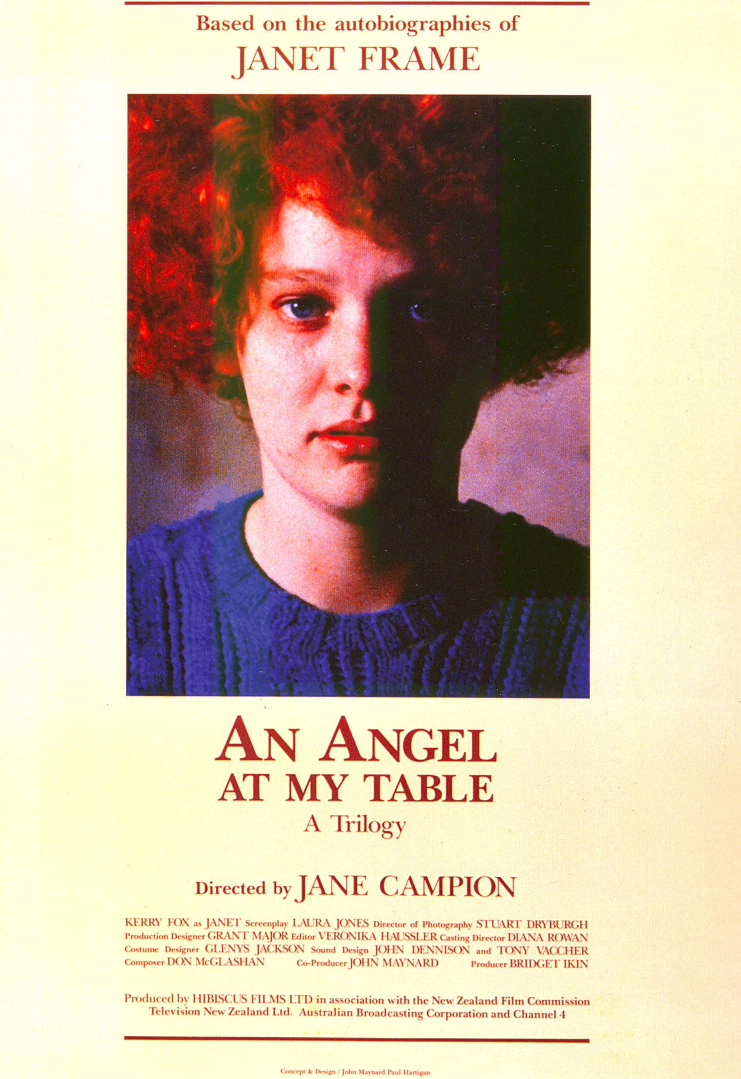 Mega Sized Movie Poster Image for An Angel at my Table (#2 of 2)