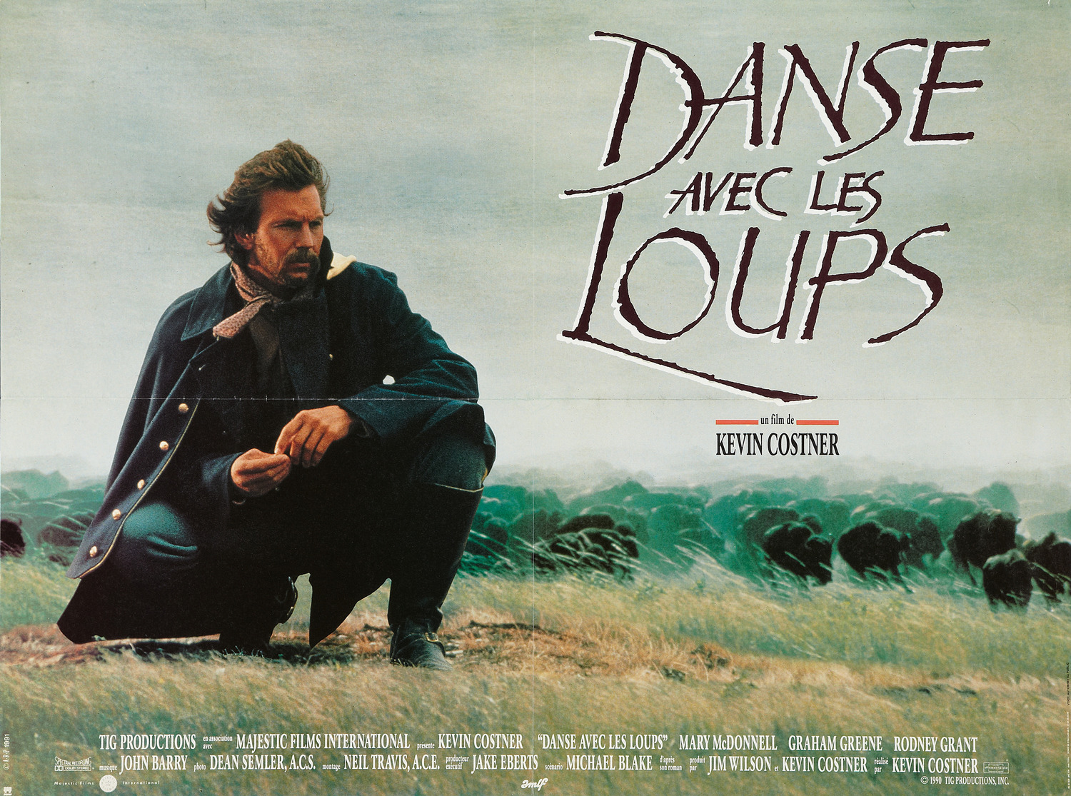 Extra Large Movie Poster Image for Dances With Wolves (#5 of 10)