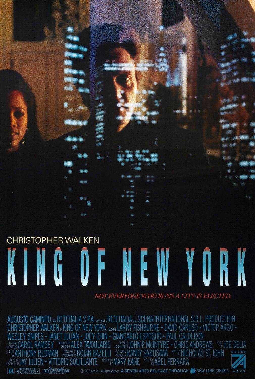 Extra Large Movie Poster Image for King of New York (#1 of 2)