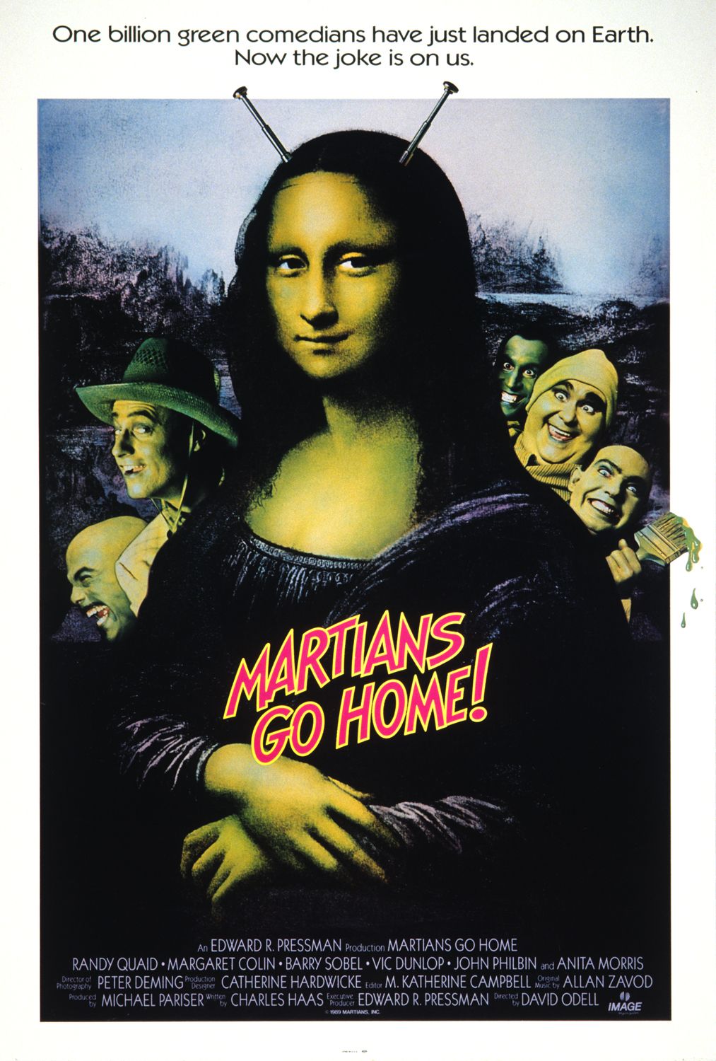 Extra Large Movie Poster Image for Martians Go Home (#1 of 2)