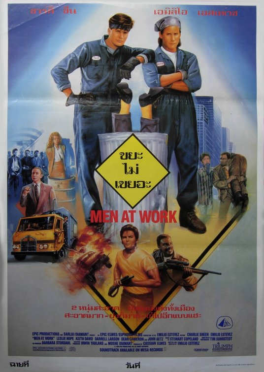 Men at Work Movie Poster