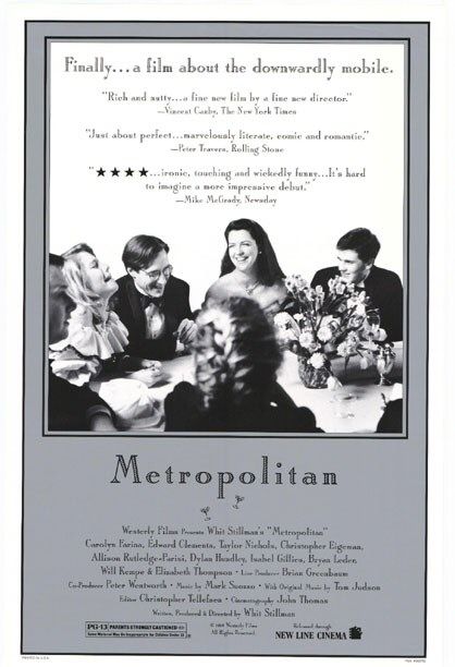 Metropolitan Movie Poster