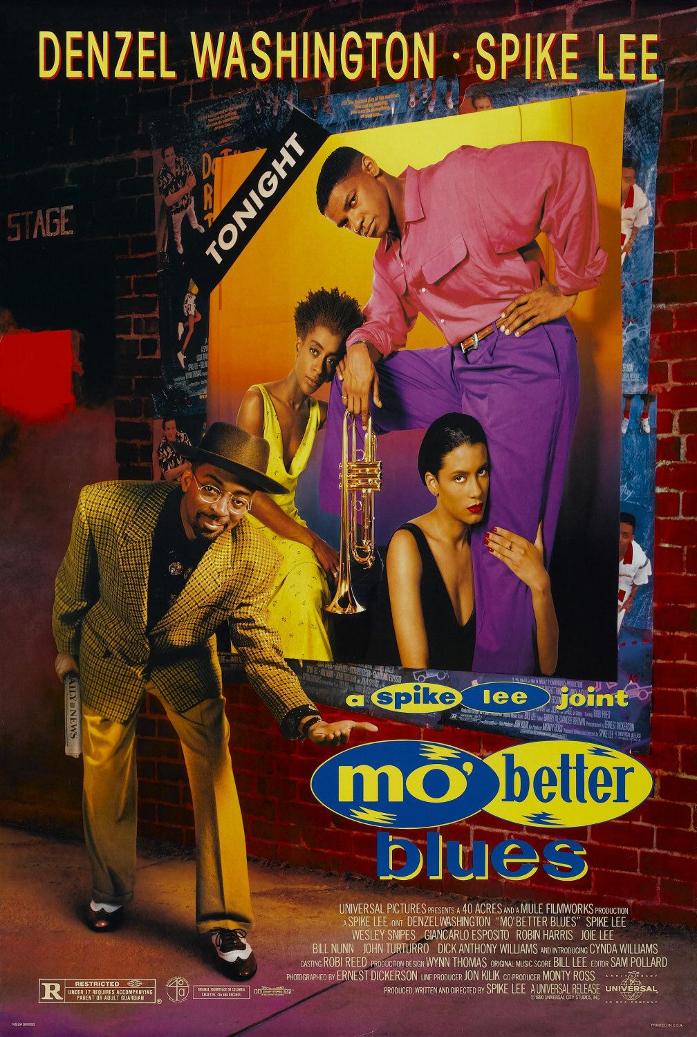 Extra Large Movie Poster Image for Mo' Better Blues (#2 of 2)