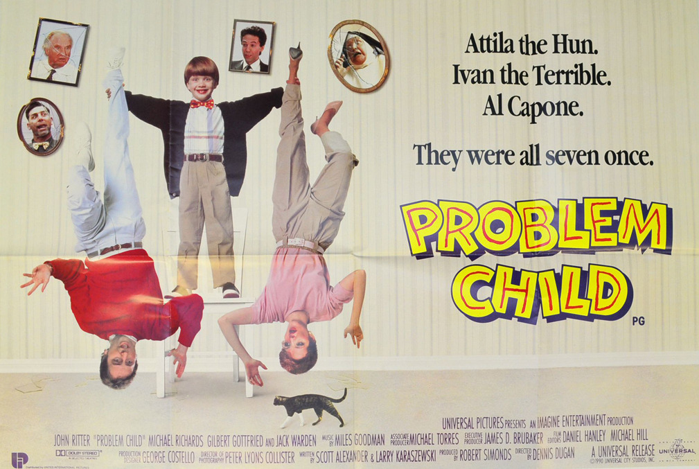 Extra Large Movie Poster Image for Problem Child (#2 of 2)