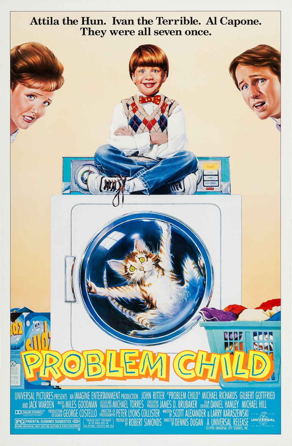 Extra Large Movie Poster Image for Problem Child (#1 of 2)