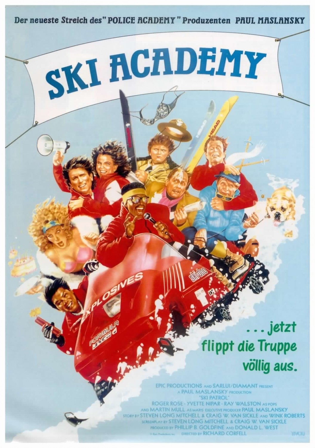 Extra Large Movie Poster Image for Ski Patrol (#2 of 2)