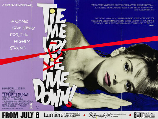 Tie Me Up! Tie Me Down! Movie Poster