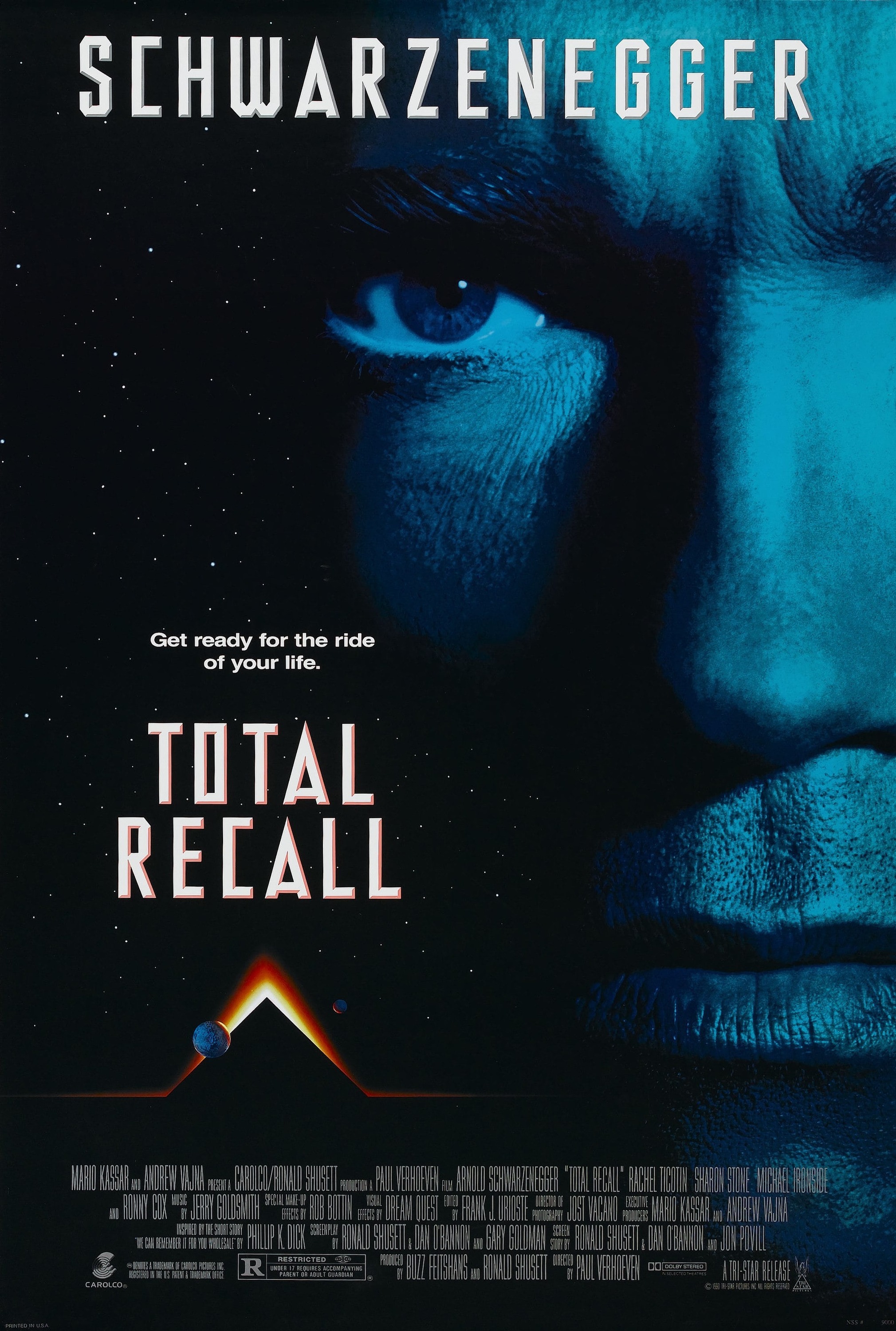 Mega Sized Movie Poster Image for Total Recall (#1 of 4)