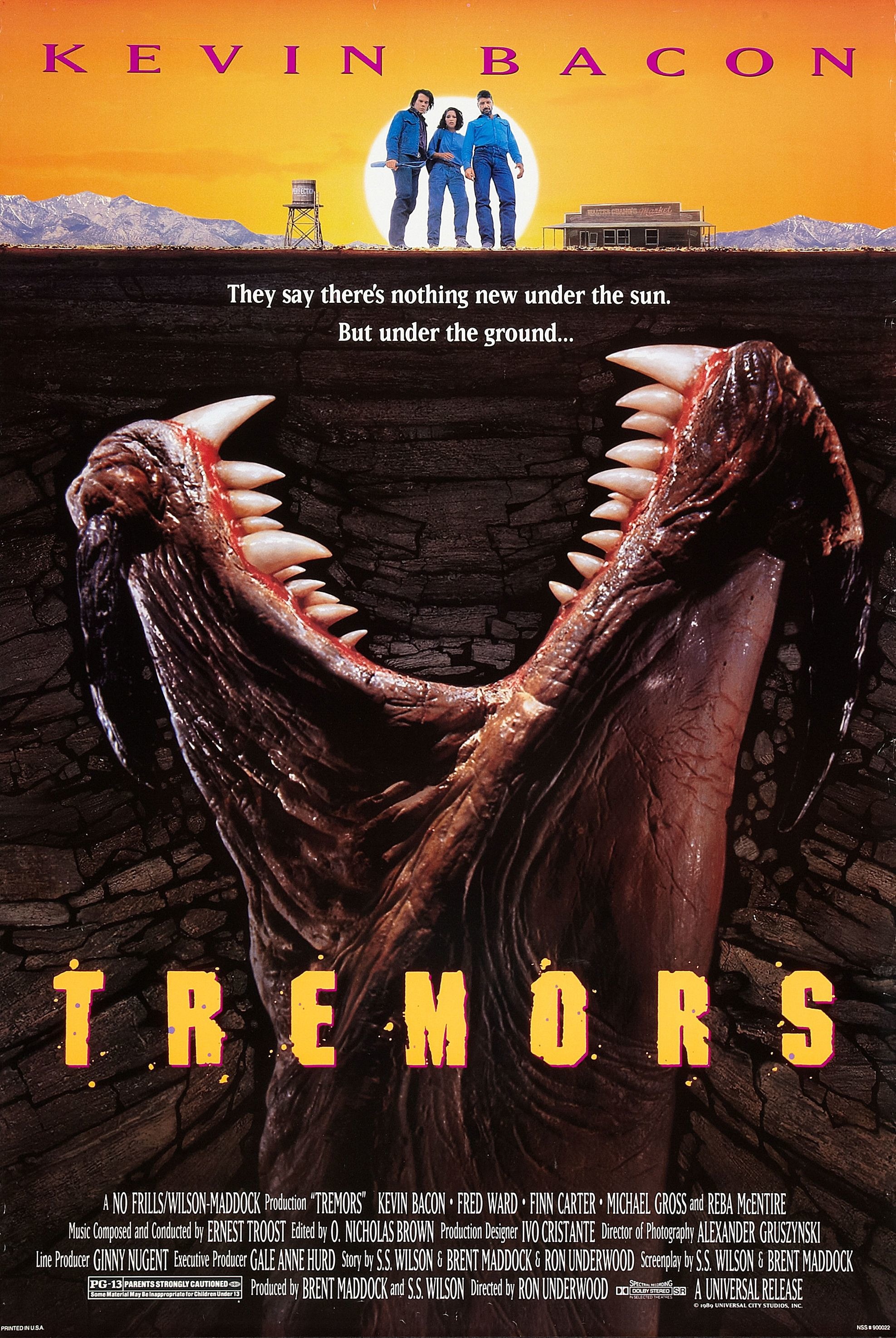 Mega Sized Movie Poster Image for Tremors 