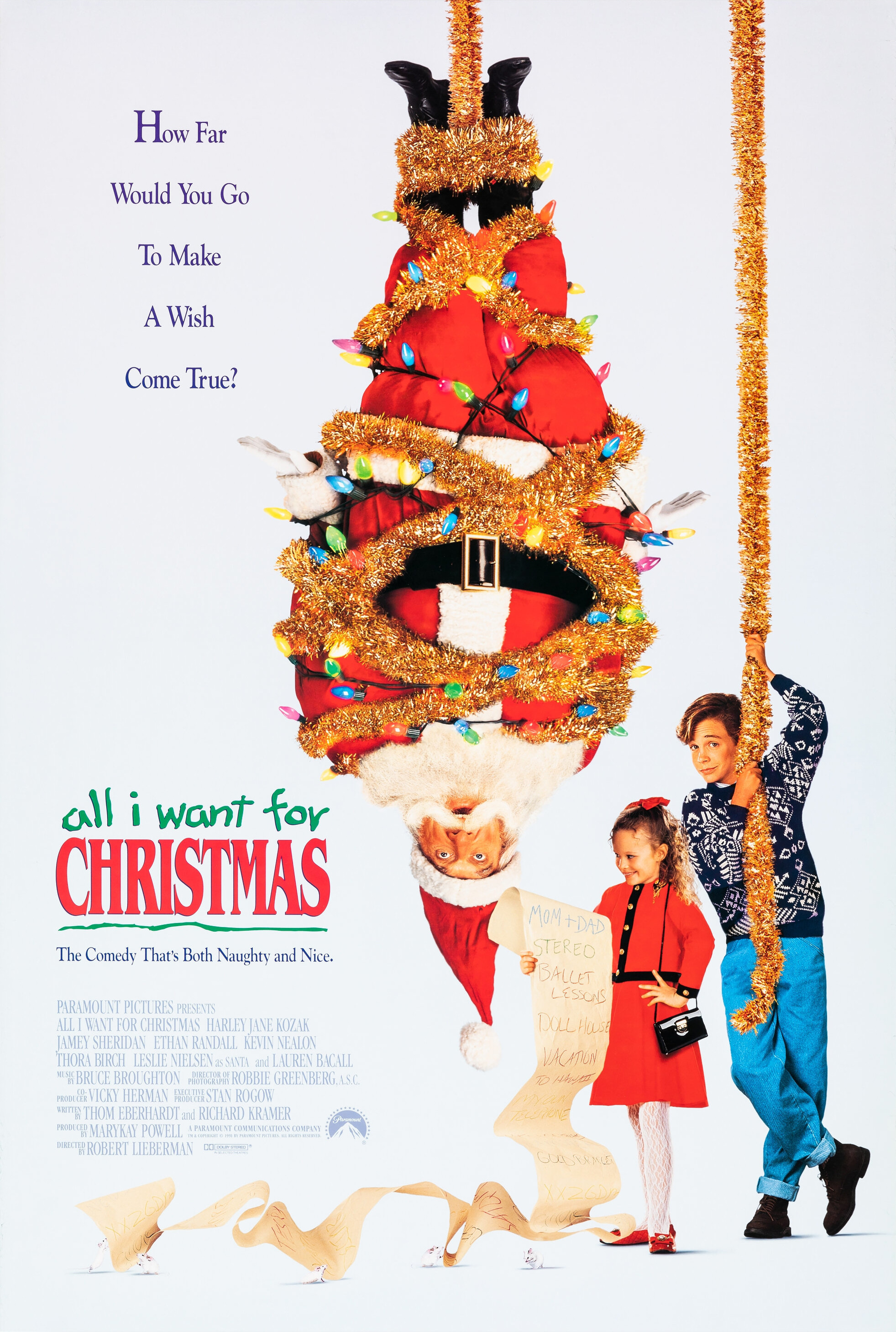 Mega Sized Movie Poster Image for All I Want for Christmas 