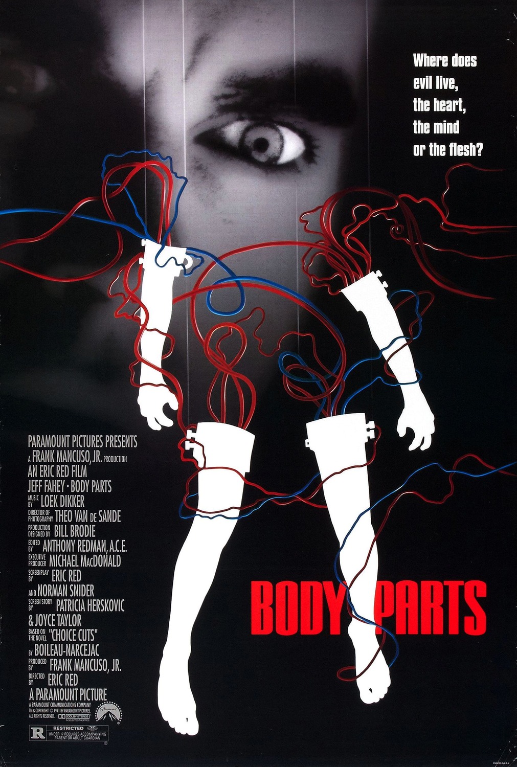 Extra Large Movie Poster Image for Body Parts 