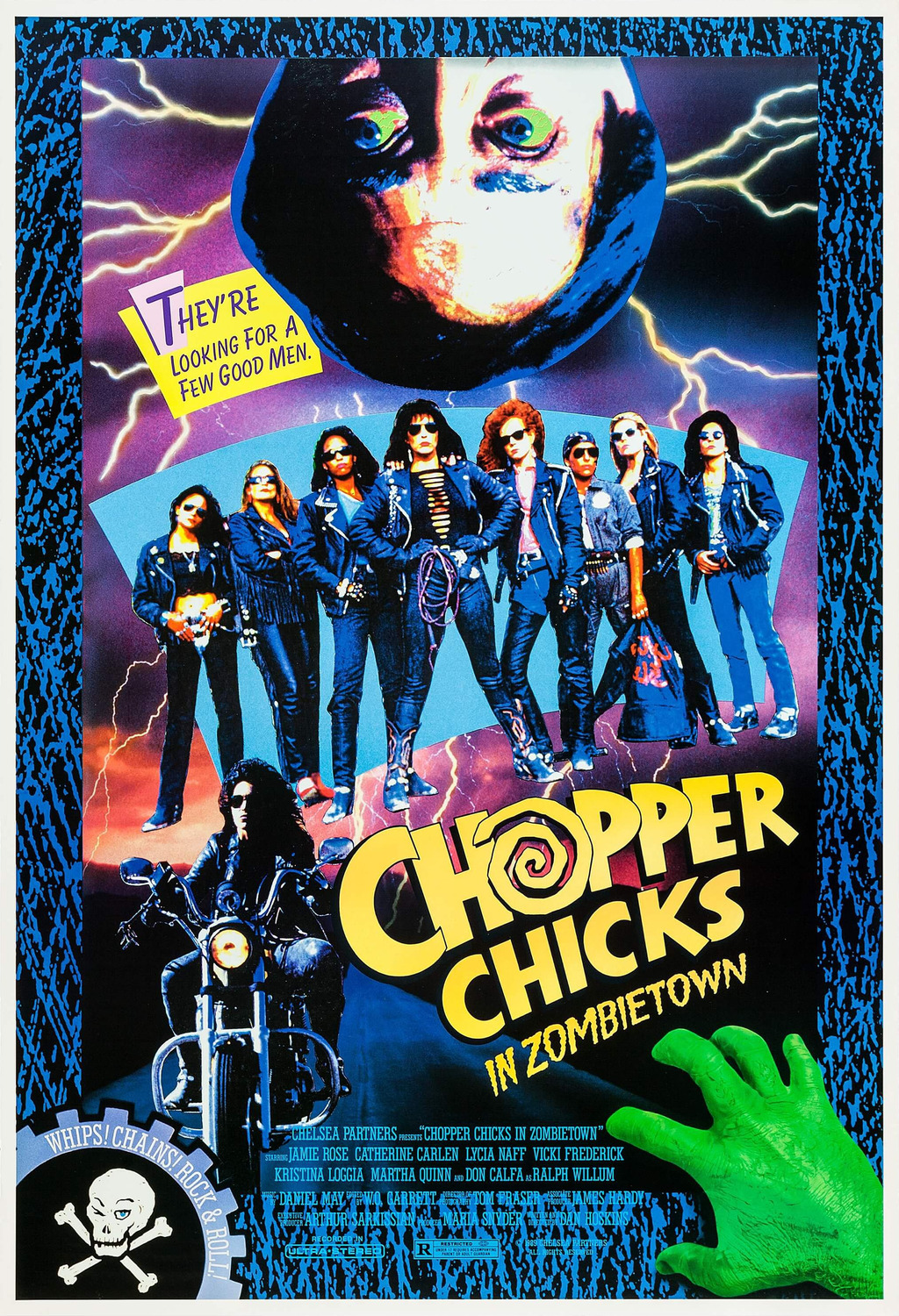 Extra Large Movie Poster Image for Chopper Chicks in Zombietown 