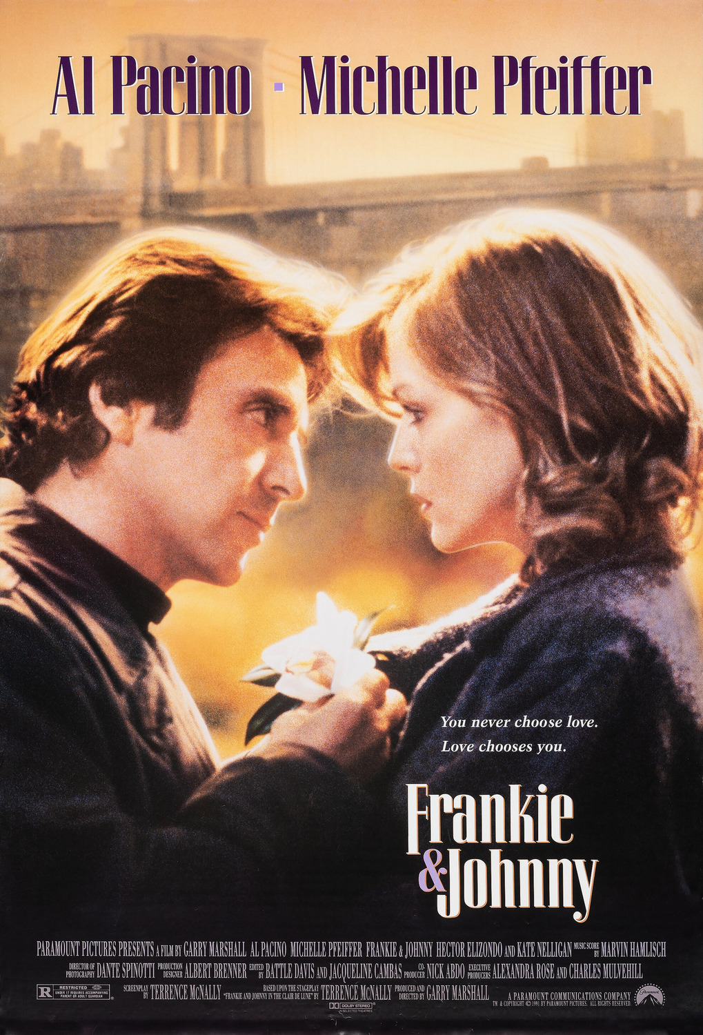 Extra Large Movie Poster Image for Frankie & Johnny 