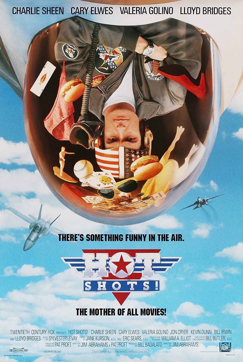 Extra Large Movie Poster Image for Hot Shots! (#2 of 3)
