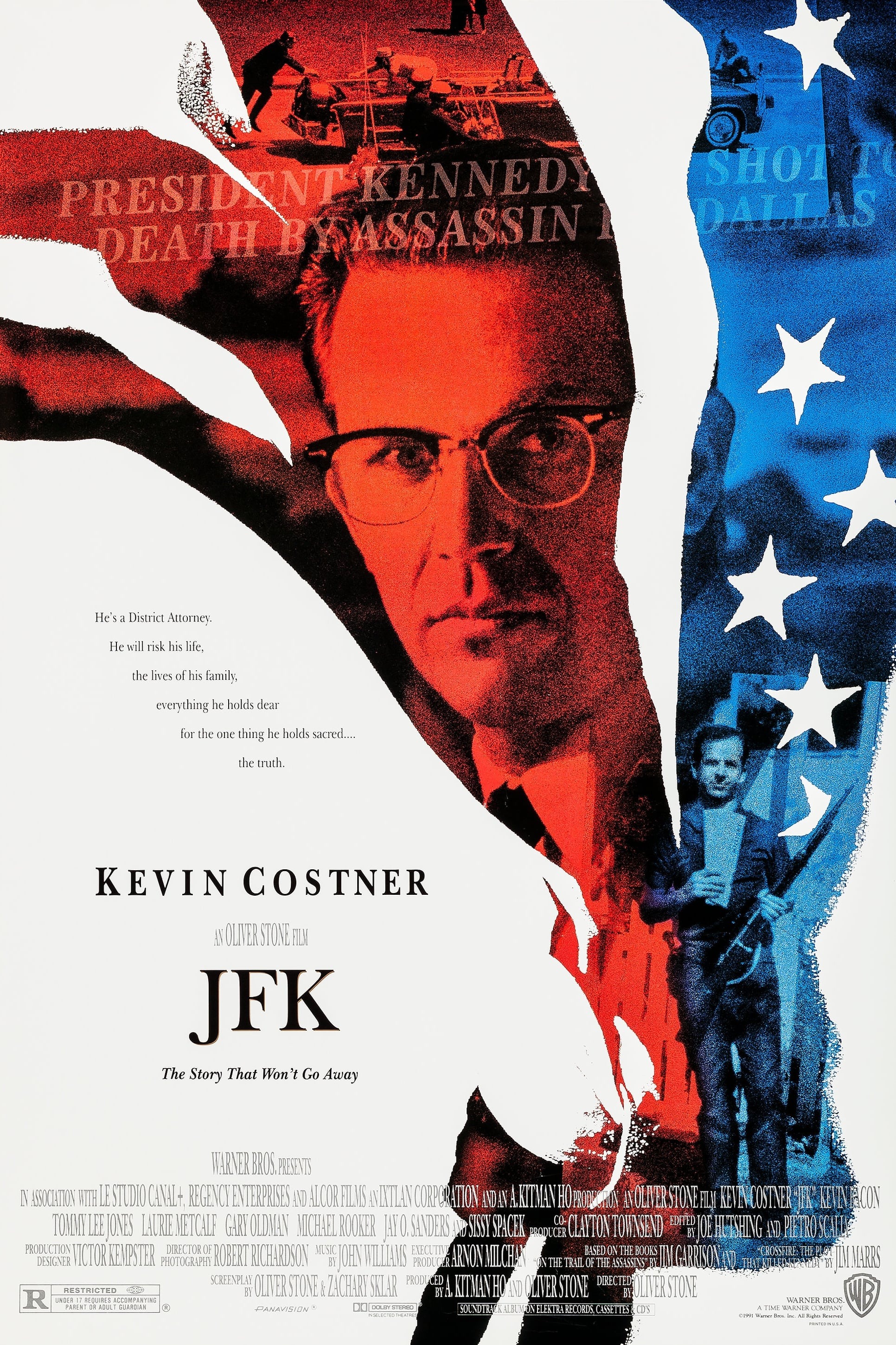 Mega Sized Movie Poster Image for JFK 