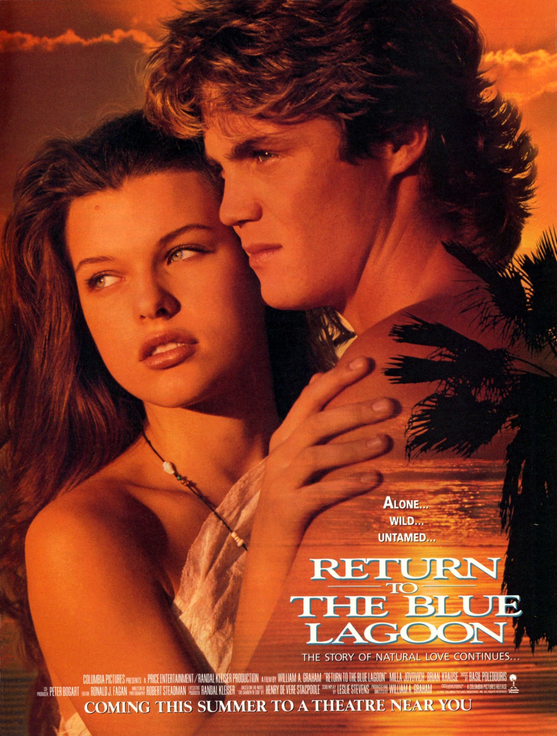Extra Large Movie Poster Image for Return to the Blue Lagoon 