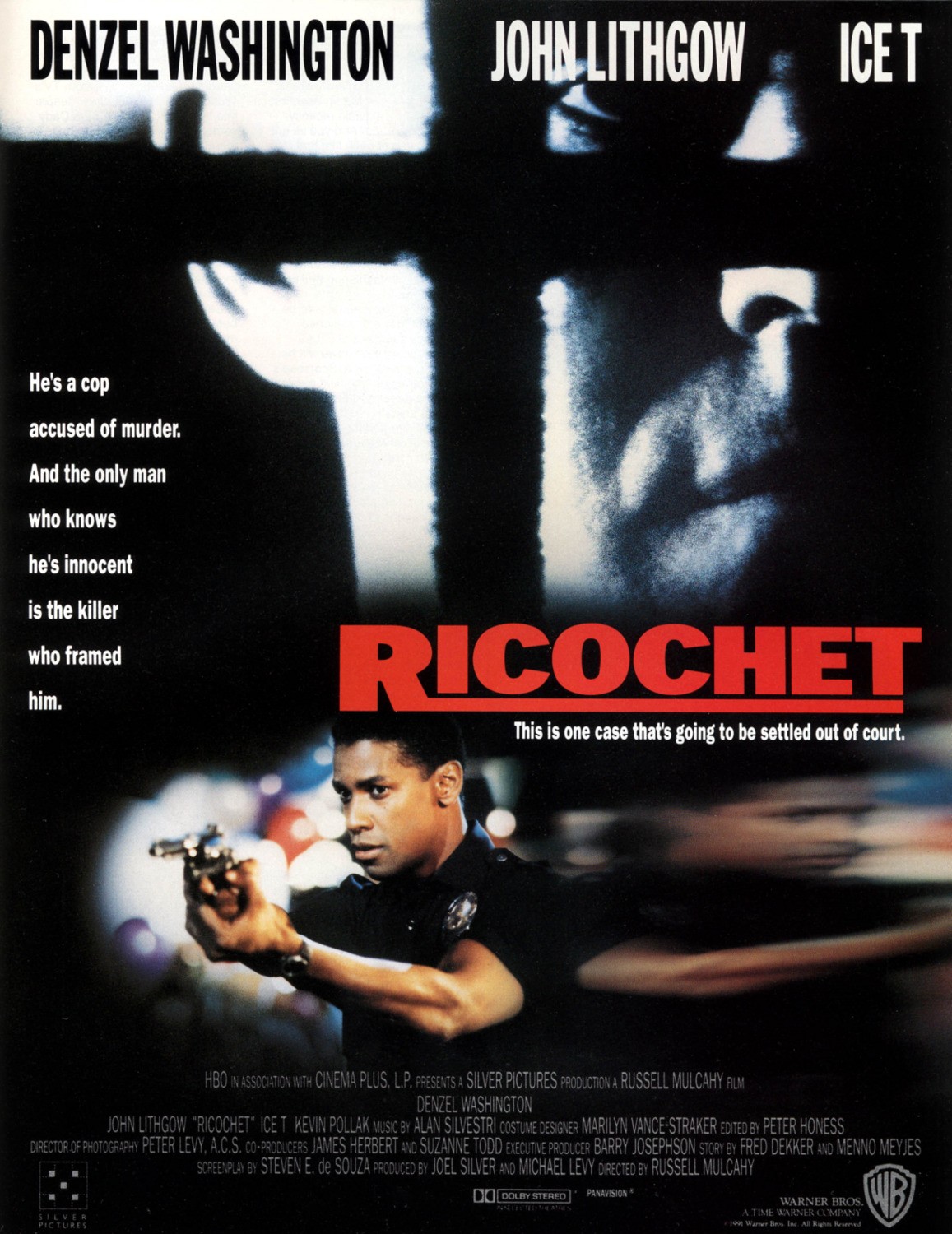 Extra Large Movie Poster Image for Ricochet (#1 of 2)
