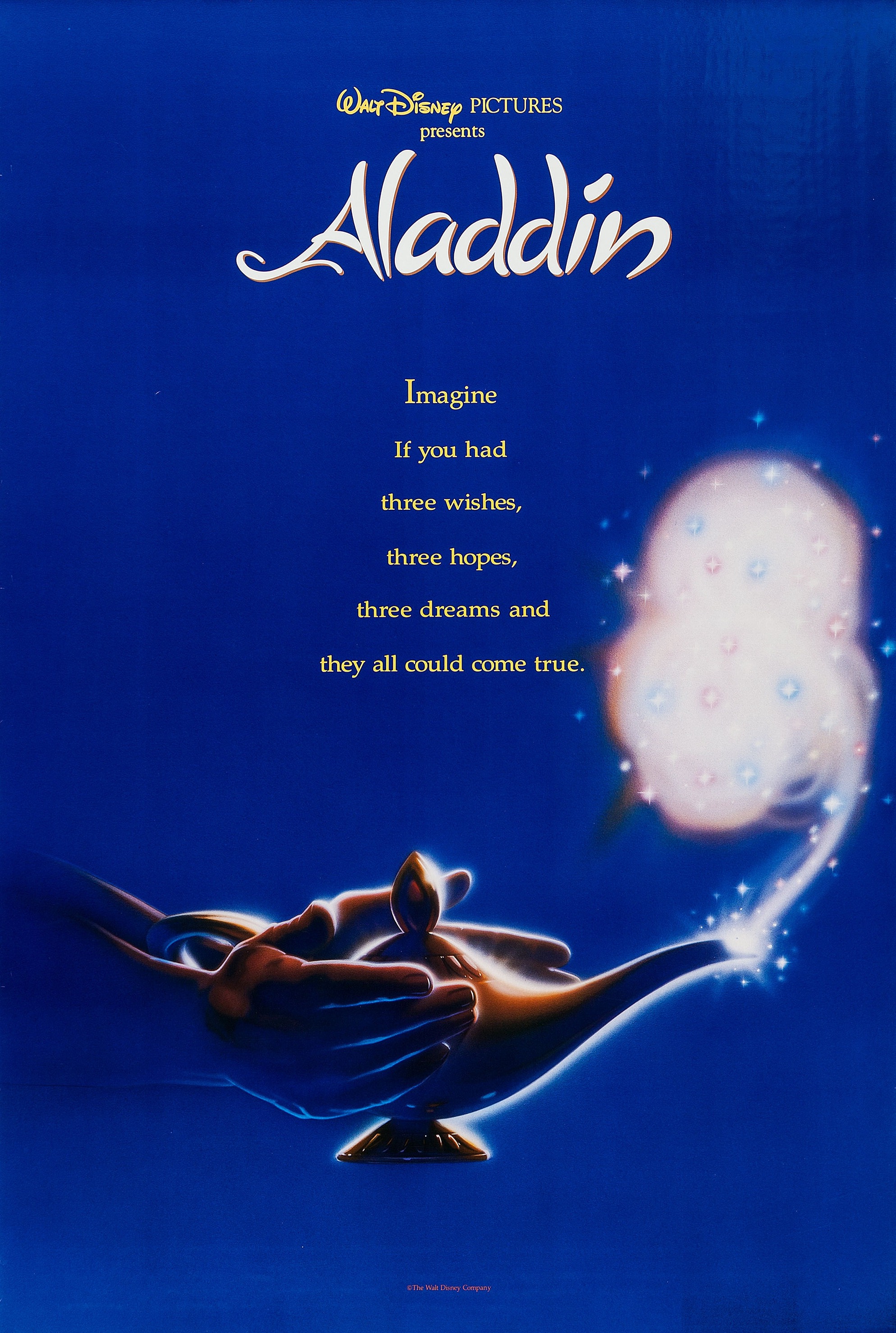 Mega Sized Movie Poster Image for Aladdin (#1 of 7)