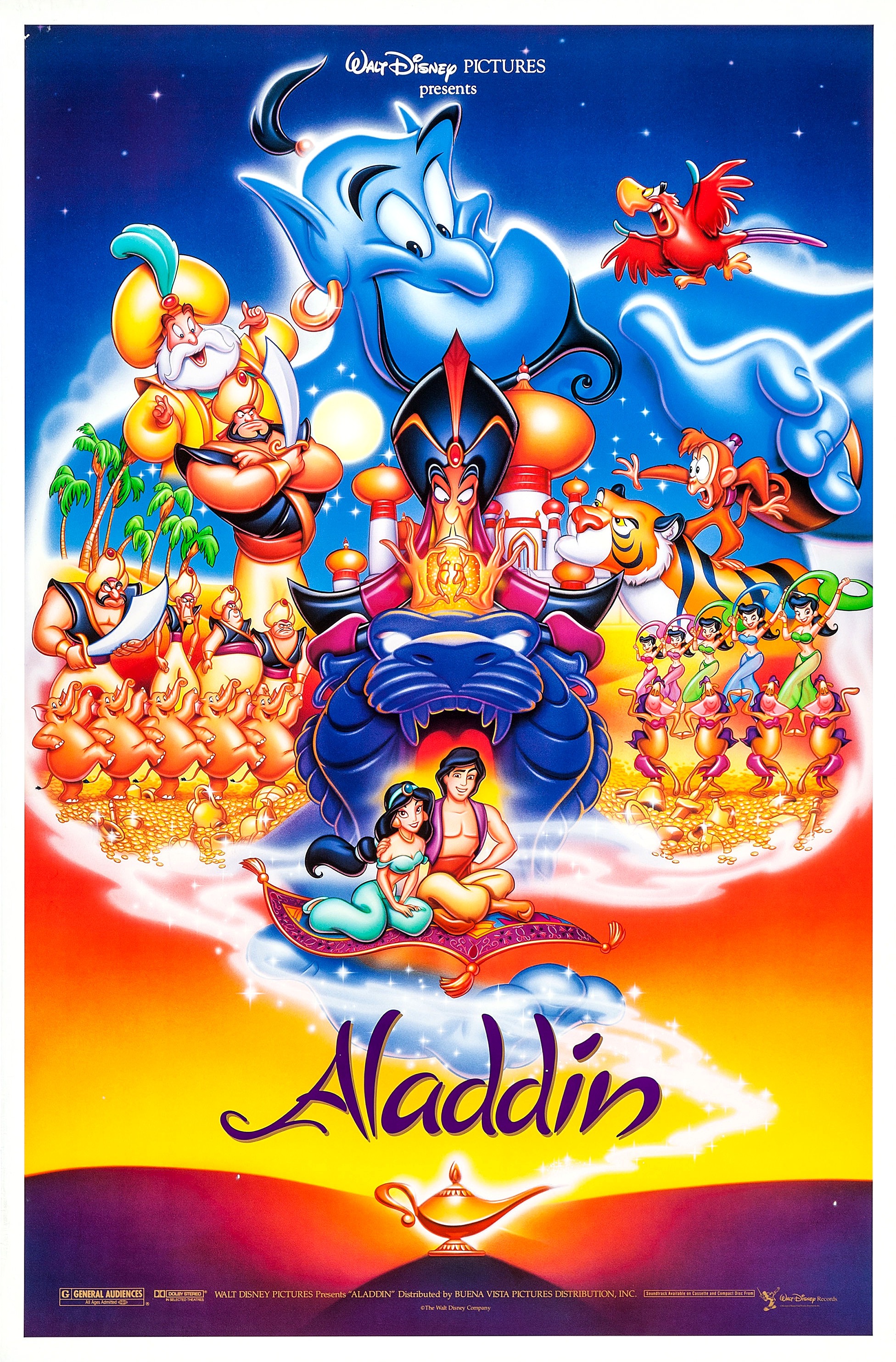 Mega Sized Movie Poster Image for Aladdin (#3 of 7)