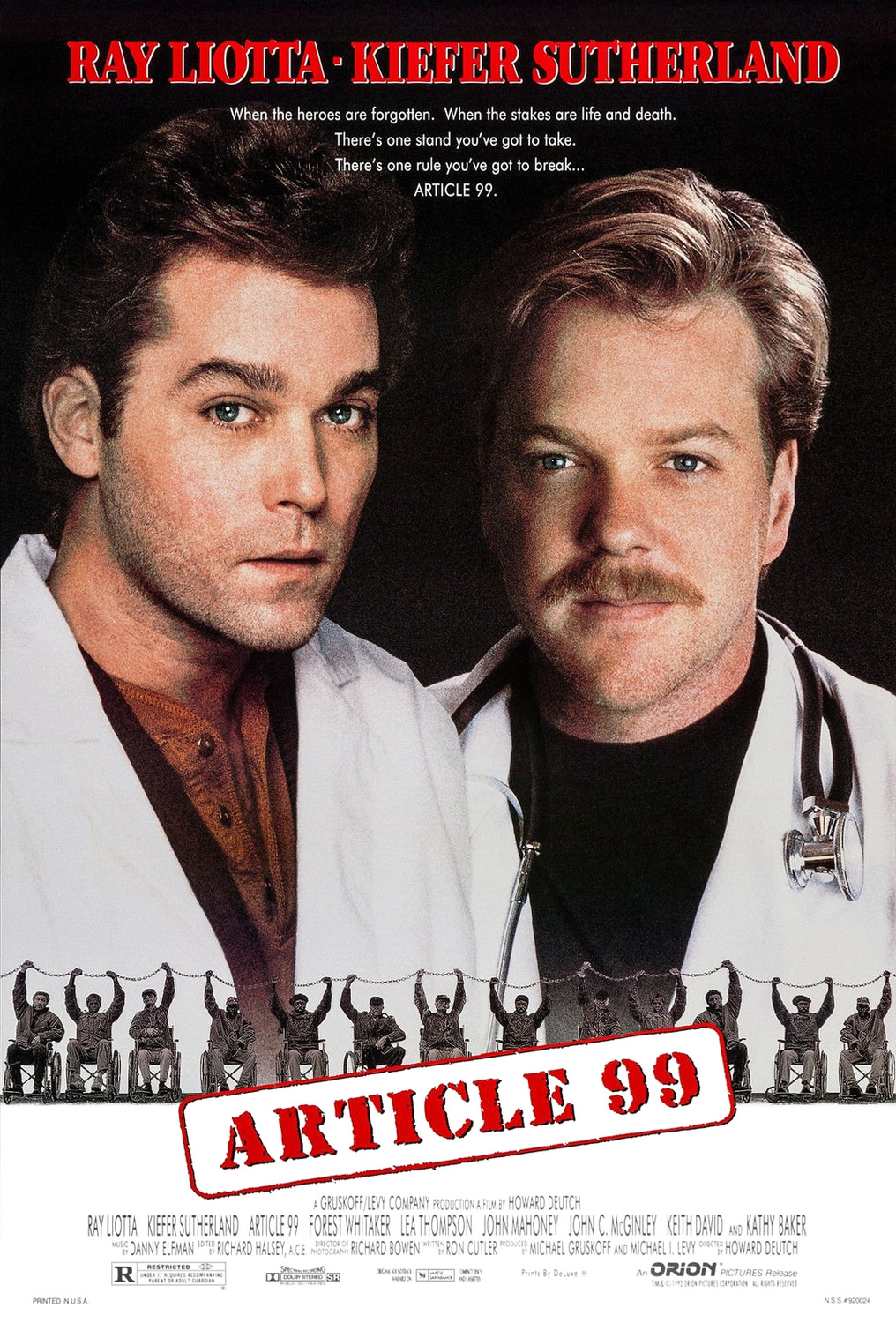 Extra Large Movie Poster Image for Article 99 