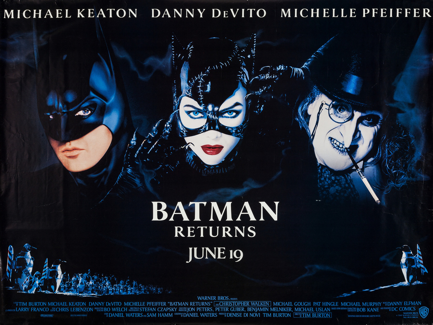 Extra Large Movie Poster Image for Batman Returns (#8 of 8)