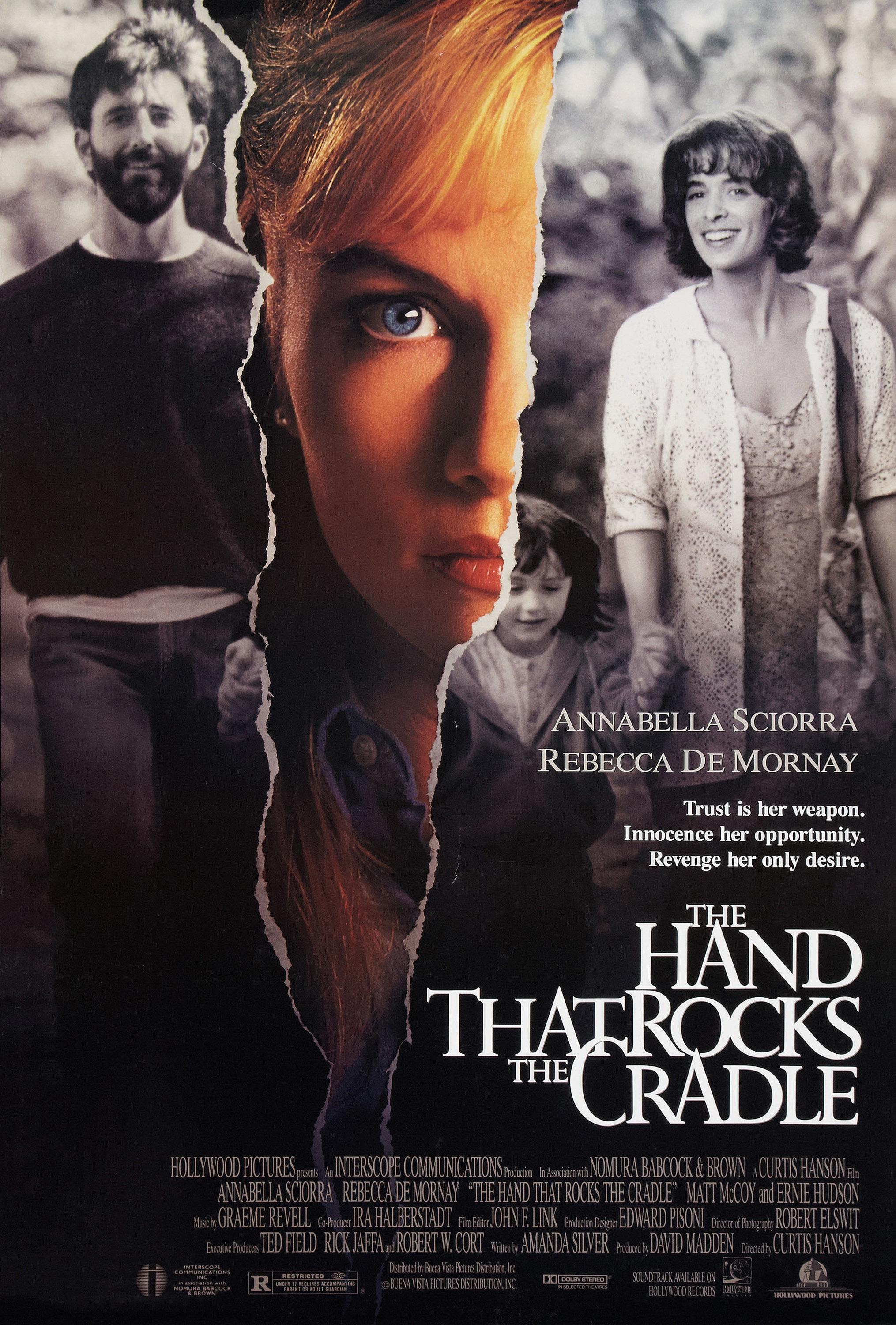 Mega Sized Movie Poster Image for The Hand That Rocks the Cradle 