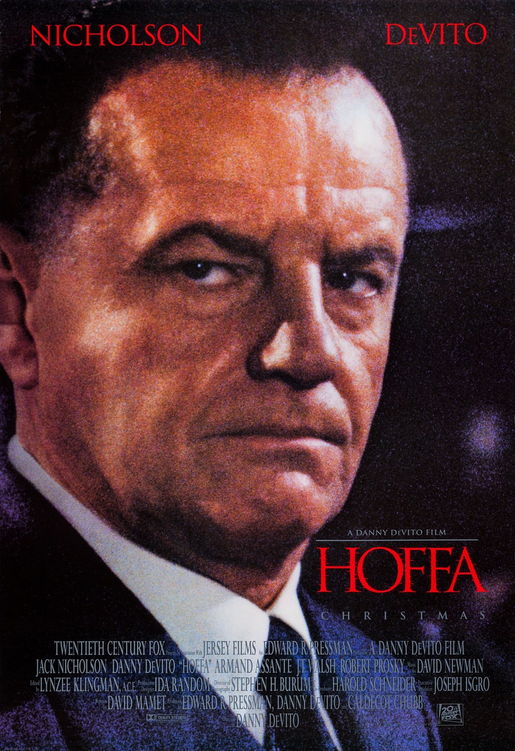 Extra Large Movie Poster Image for Hoffa (#1 of 2)
