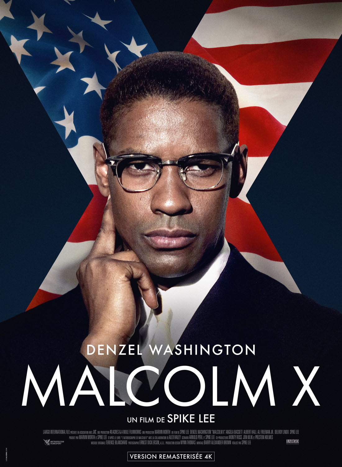 Extra Large Movie Poster Image for Malcolm X (#3 of 3)