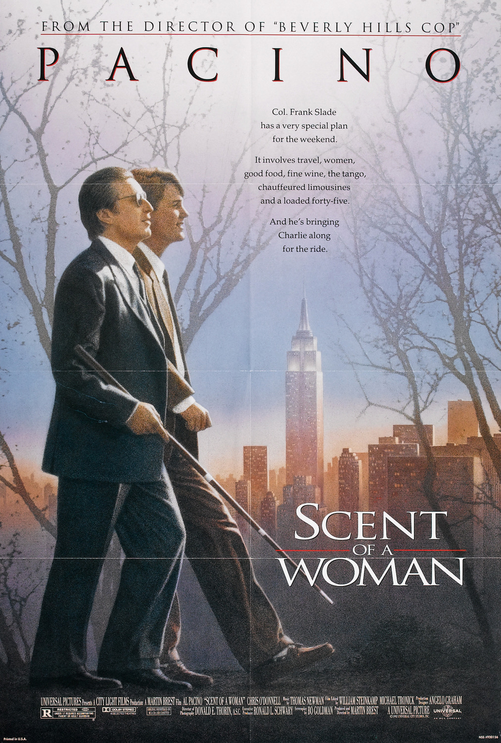 Extra Large Movie Poster Image for Scent of a Woman (#1 of 2)