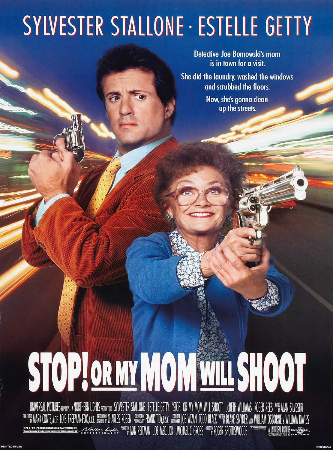 Extra Large Movie Poster Image for Stop! Or My Mom Will Shoot (#1 of 2)