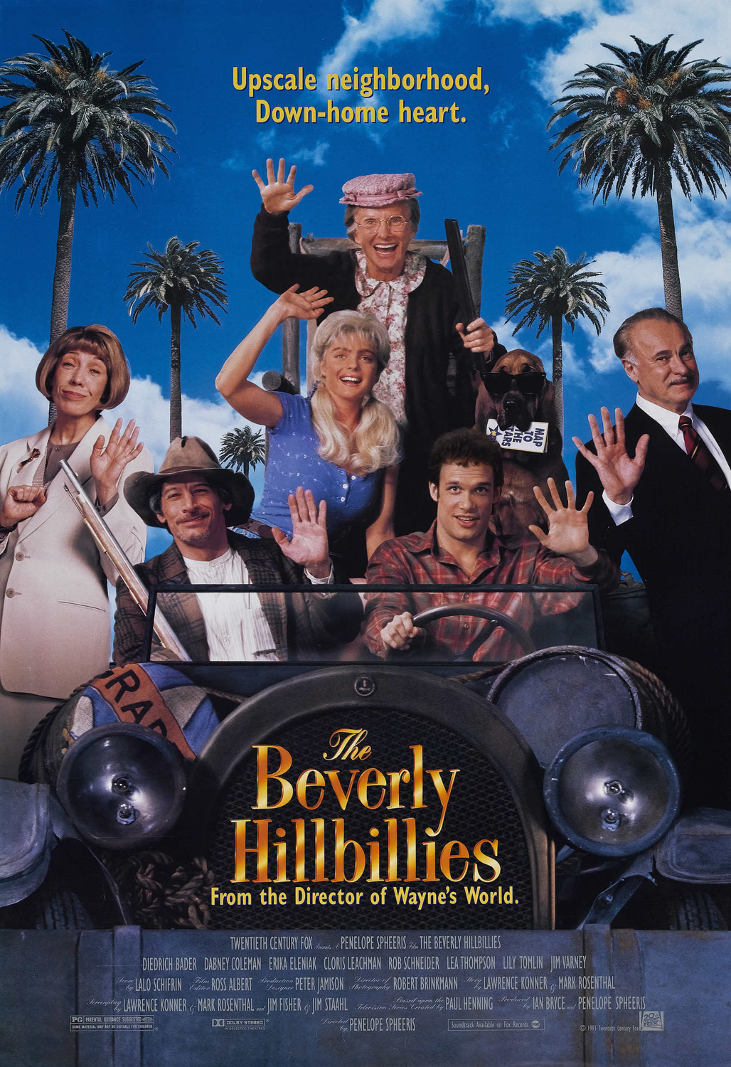 Extra Large Movie Poster Image for The Beverly Hillbillies (#1 of 2)