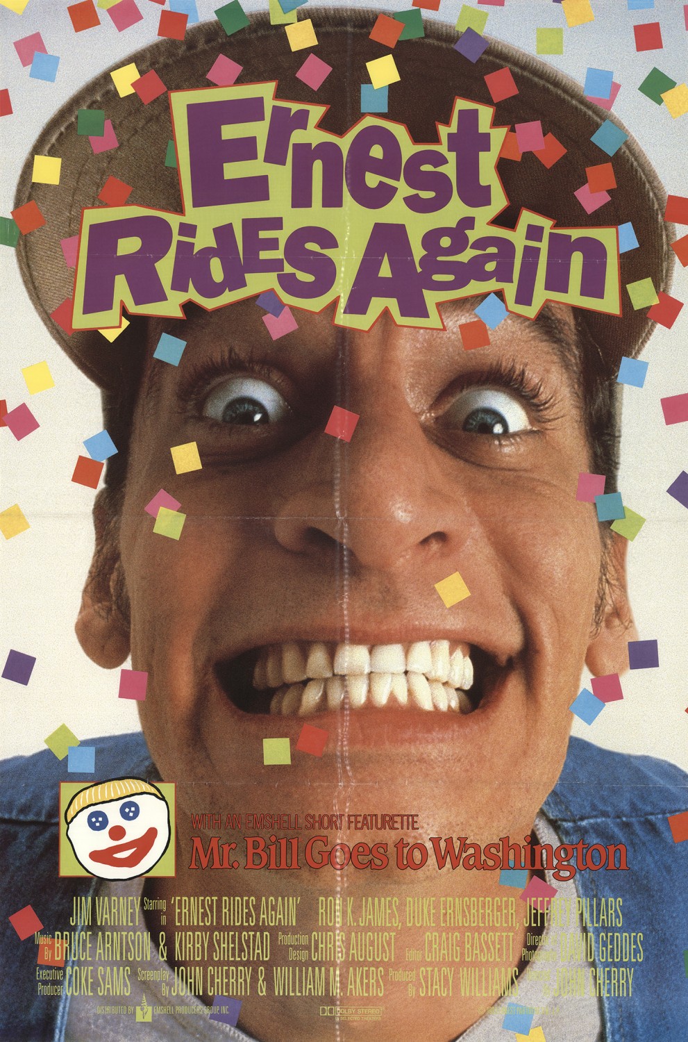Extra Large Movie Poster Image for Ernest Rides Again 
