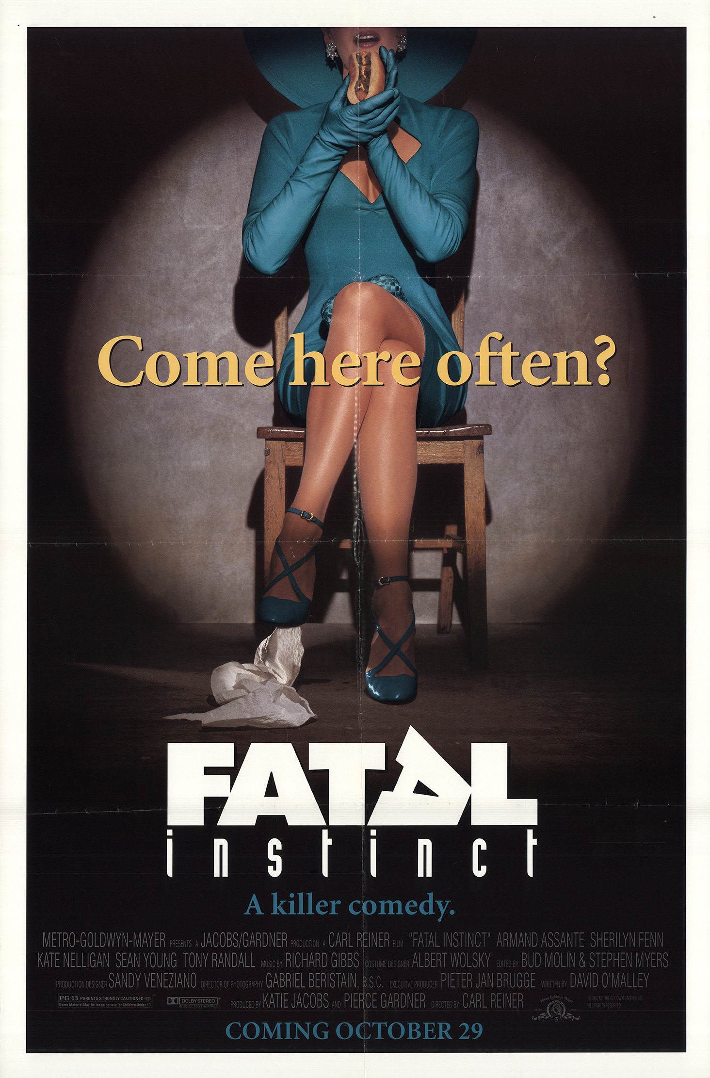 Mega Sized Movie Poster Image for Fatal Instinct (#2 of 2)