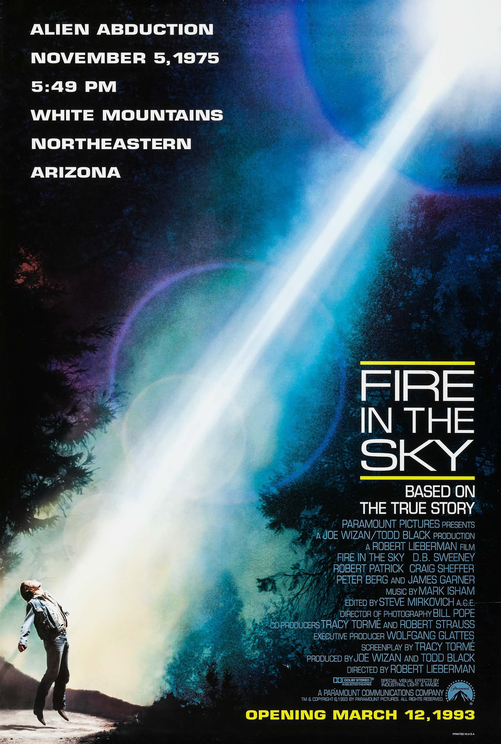Extra Large Movie Poster Image for Fire in the Sky 