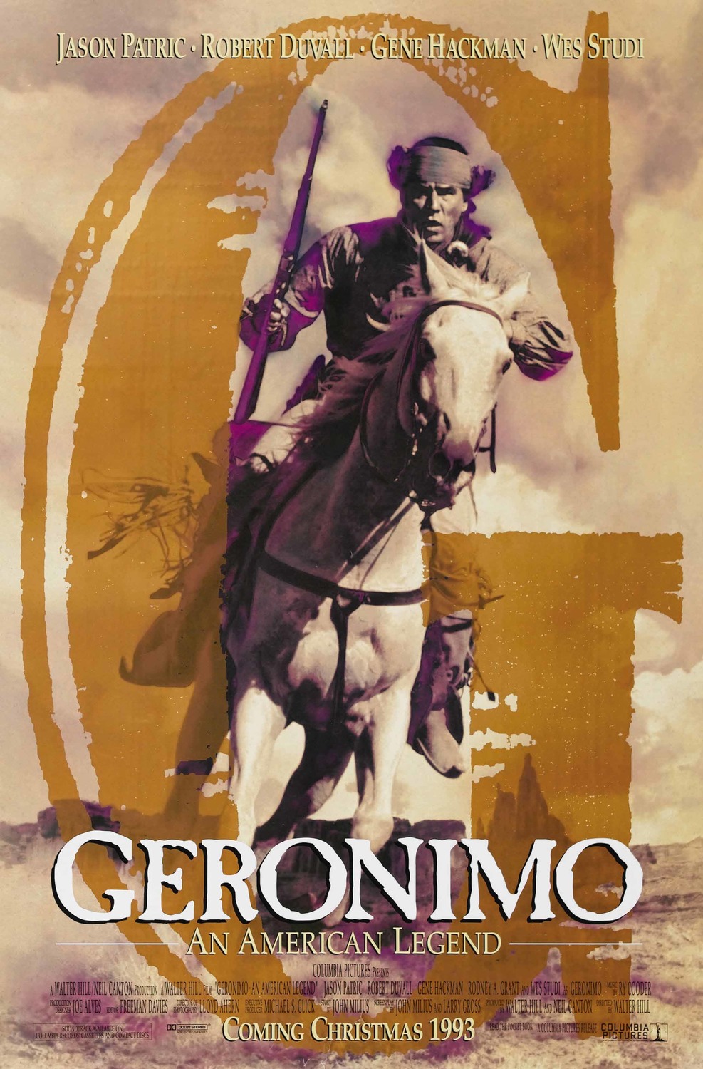 Extra Large Movie Poster Image for Geronimo: An American legend (#2 of 4)