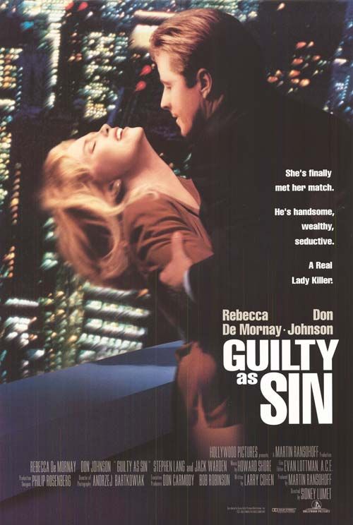 Guilty as Sin Movie Poster