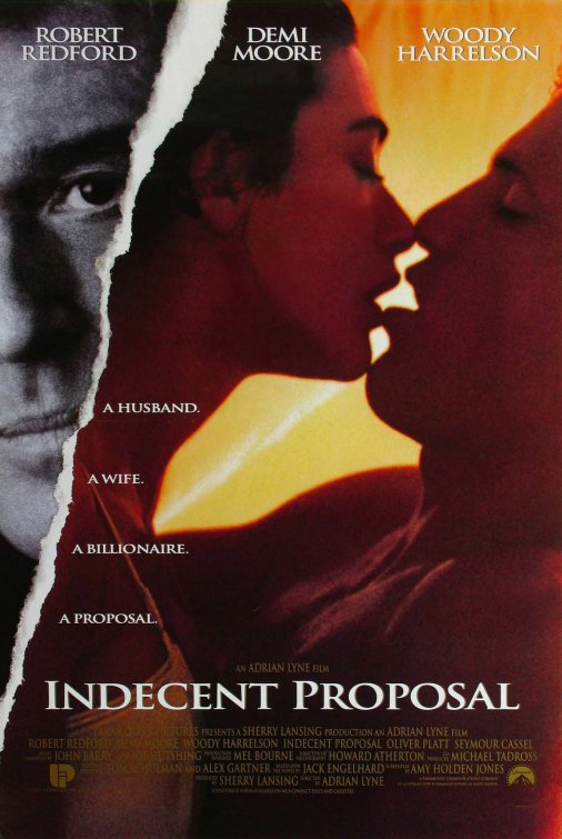 Indecent Proposal Movie Poster