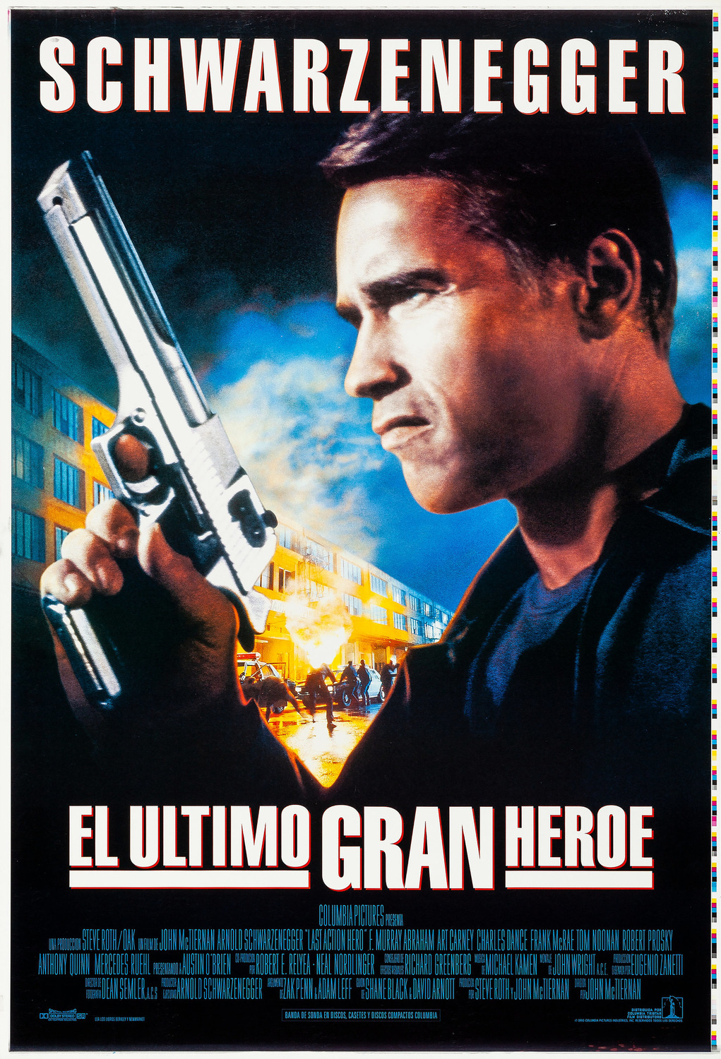 Extra Large Movie Poster Image for Last Action Hero (#3 of 3)