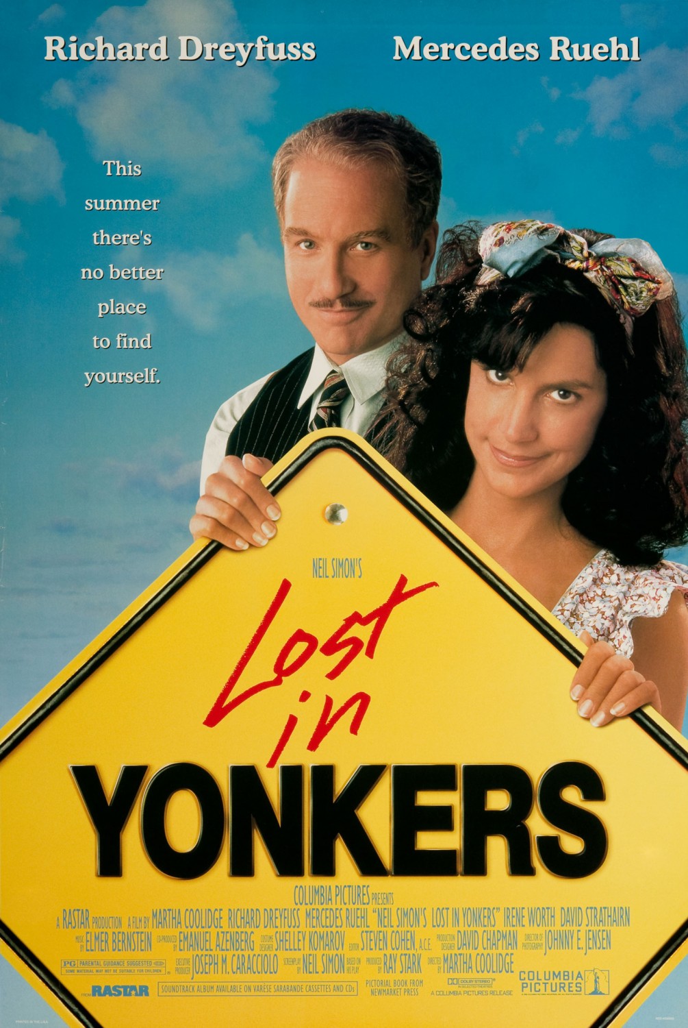 Extra Large Movie Poster Image for Lost in Yonkers 