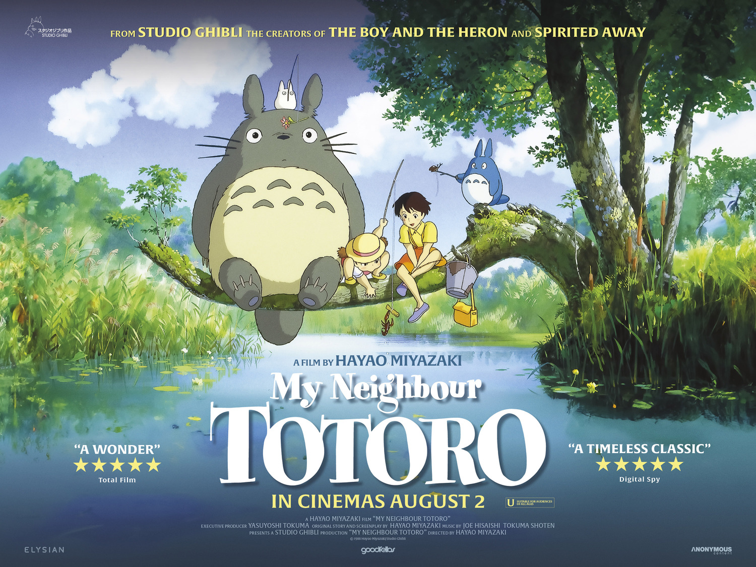 Extra Large Movie Poster Image for My Neighbor Totoro (#3 of 3)