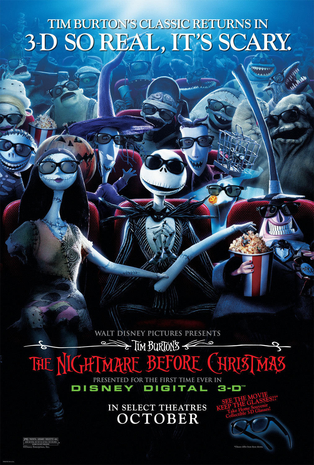 Extra Large Movie Poster Image for The Nightmare Before Christmas (#6 of 12)