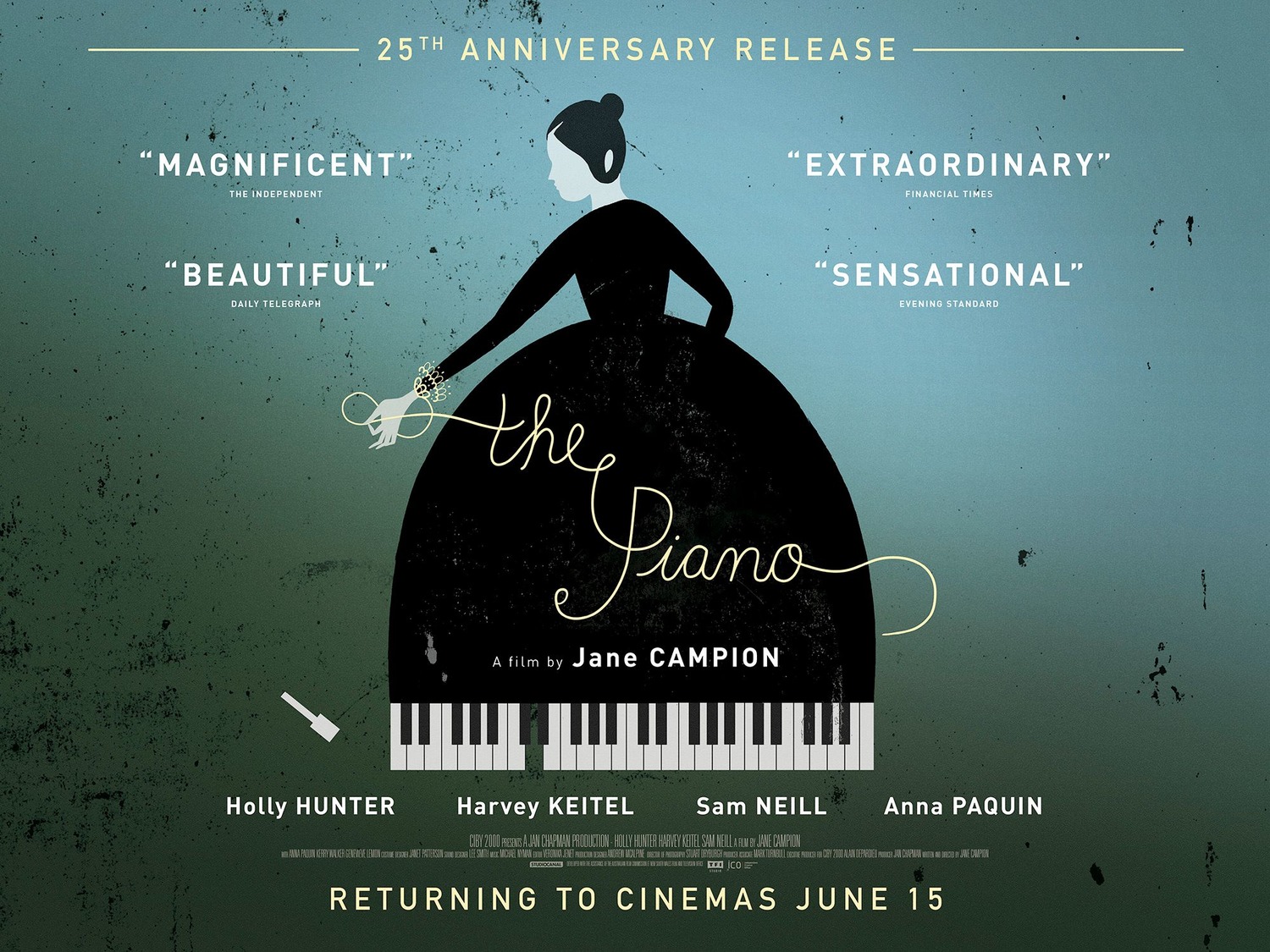 Extra Large Movie Poster Image for The Piano (#6 of 6)