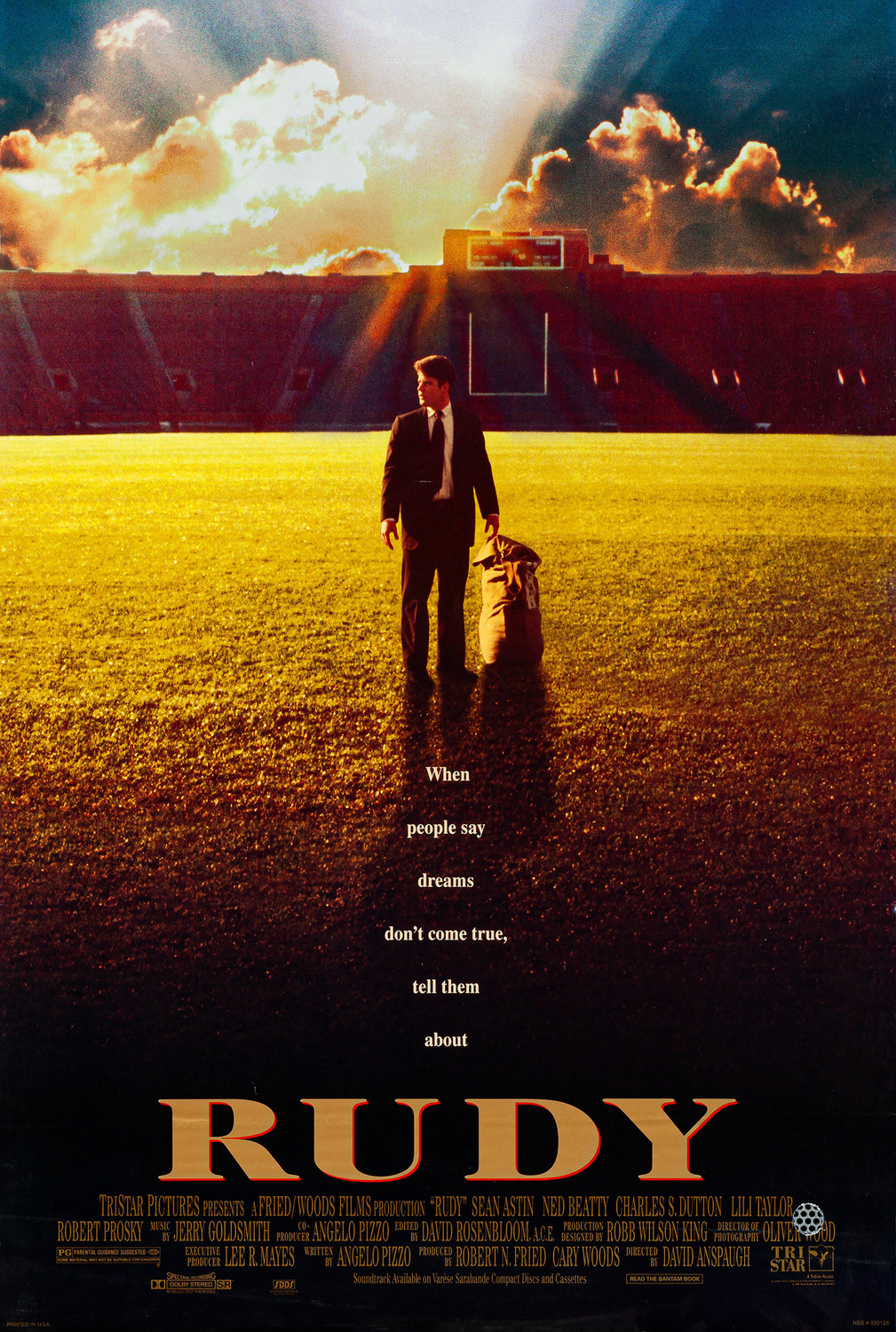 Extra Large Movie Poster Image for Rudy 