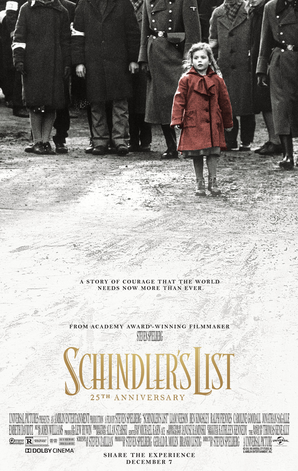 Extra Large Movie Poster Image for Schindler's List (#2 of 2)